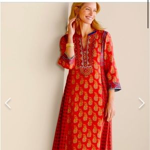 Soft Surroundings Phoenix Red dress. New without tags